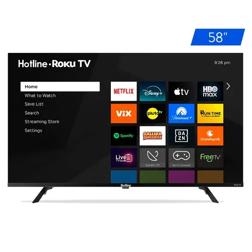 Pantalla Roku Tv Hotline Qled - 58 pulgadas