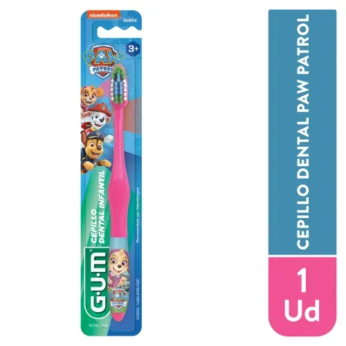 Cepillo Dental Marca Gum Infantil Paw Patrol unidad