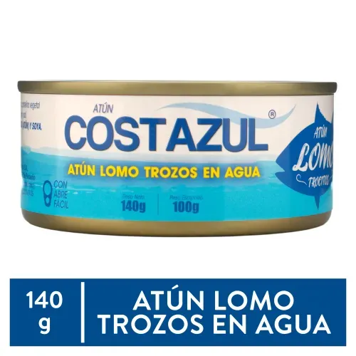 Atun Costazul Trozos Agua 140g