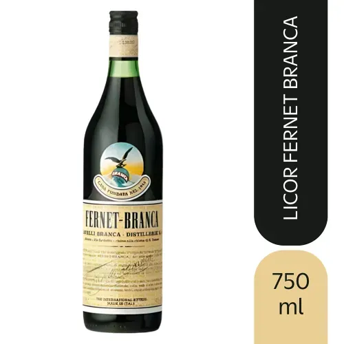Licor Digestivo Fernet Branca -750ml