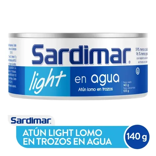Atún Sardimar trozos en agua - 140 g
