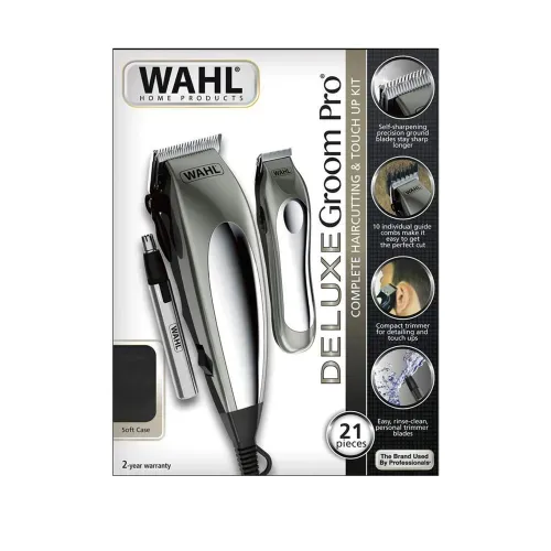Cortadora de Cabello Wahl Combo Deluxe Groom Pro (modelo 79305-3608)