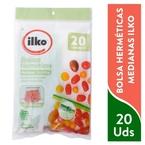 Bolsa Herm Ilko Med C Base Slider 20ea