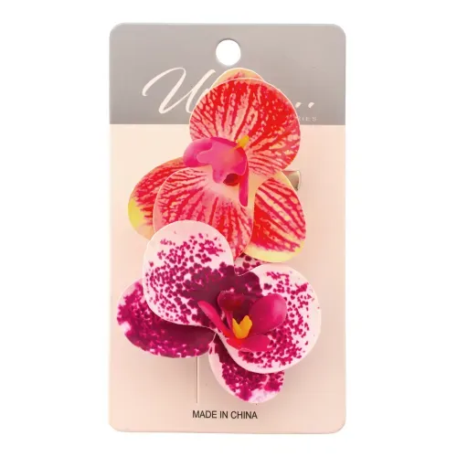 Piraña Shalom Para Cabello, Con Flores