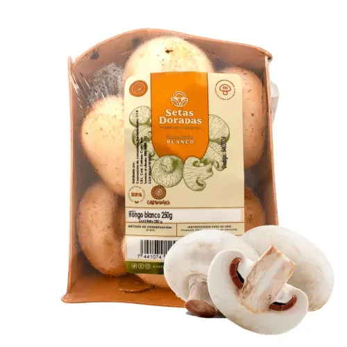 Hongos enteros empacado - 250 g