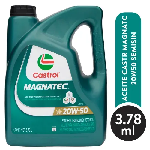 Aceite para motor Castrol SAE 20W-50W  - 3.78 L