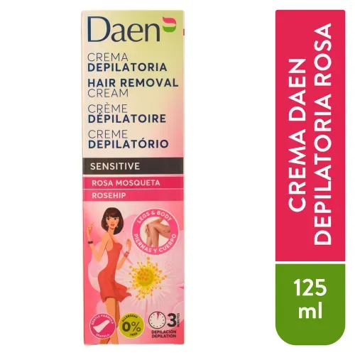 Crema Daen Depiladora Corporal Rose 125ml