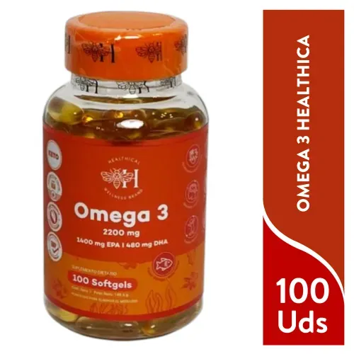 Omega 3 Healthical 1400 Epa 480 Dha 100u