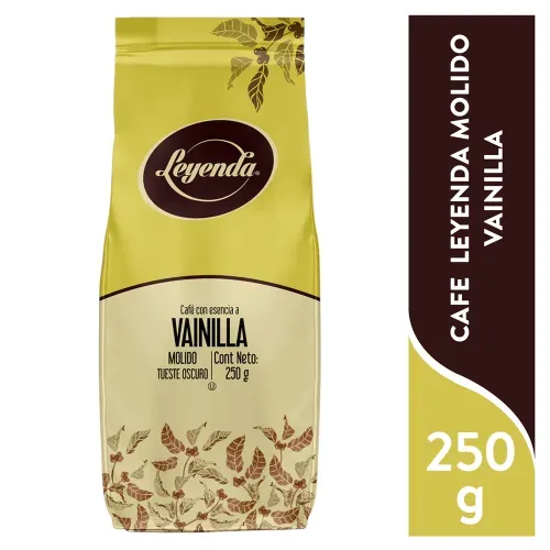 Café Leyenda Puro Molido Vainilla Nuez - 250 g