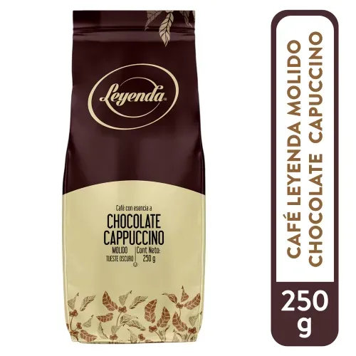 Café Leyenda Puro Molido Chocolate Capuchino - 250 g