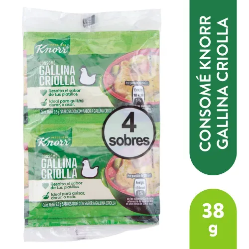 Consomé Knorr Gallina - 38 g