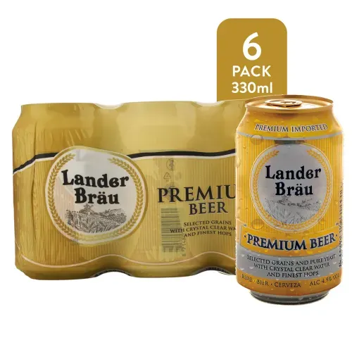 Cerveza Lander Brau Lata 33cl 6p - 1980 ml