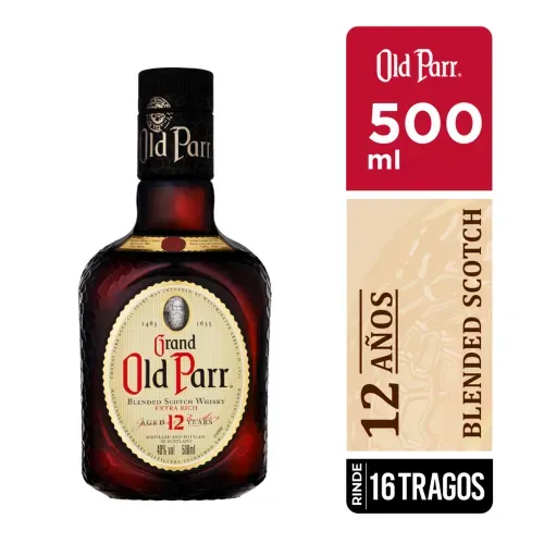 Whisky Old Parr 12 años - 500 ml