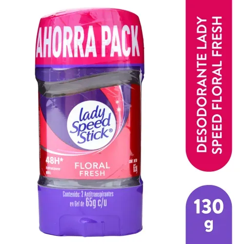 Deo Lss 2 Pack Gel Floral 65g