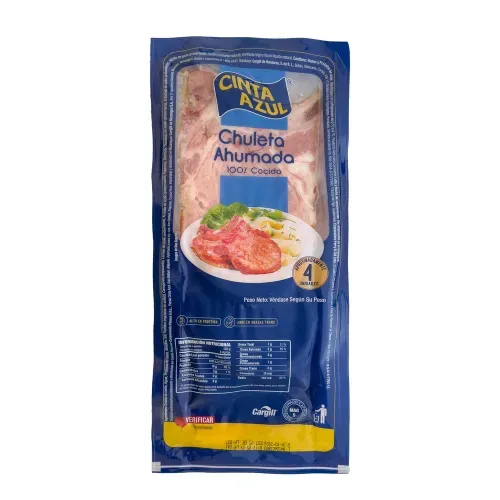 Chuleta Cinta Azul Ahumada - 1 kg