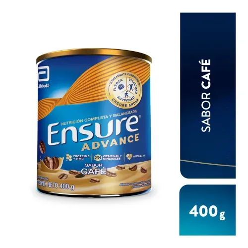 Complemento Ensure Advance® Sabor Café  - 400 g-Precio indicado por comp