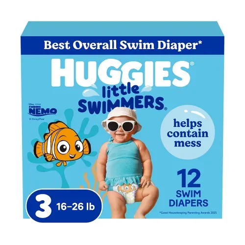 Pañales Huggies Little Swimmers Talla P - 12 Unidades