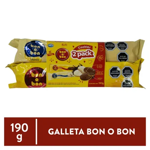 Gal Bonobon 2pack Ch y Ch Blanco 190 g