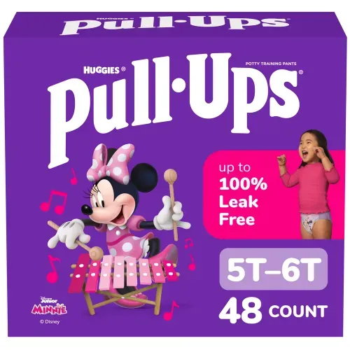 Calzoncillo de Entrenamiento Pull-Ups Niña Talla 5T/6T - 48 Unidades