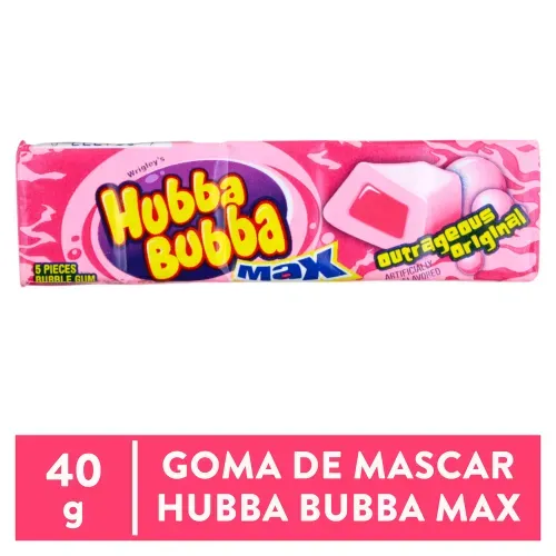 Hubba Bubba Max 5 Piezas 40g