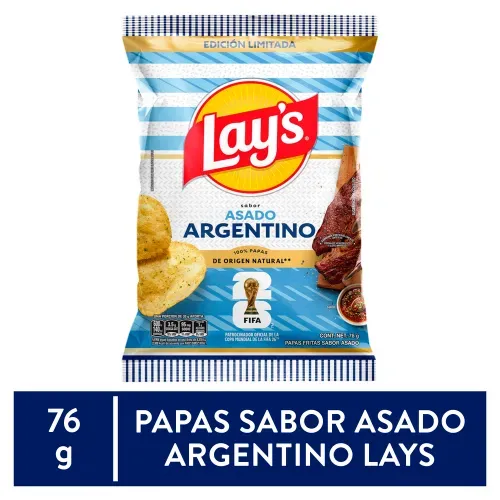 Papa Lays Sabor Asado Argentino - 76 g