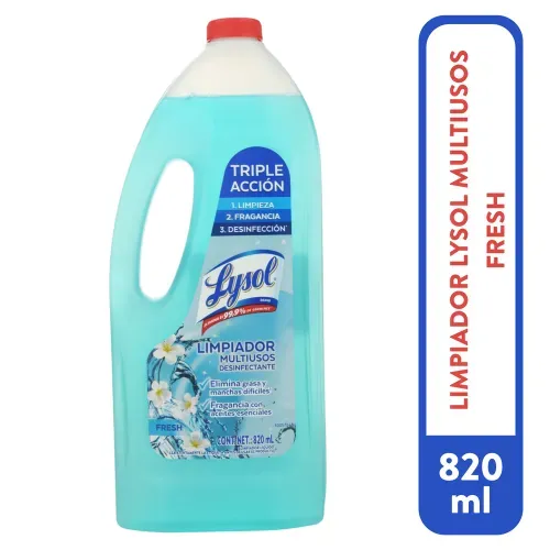 Desinfectante De Pisos Lysol Pure Waterfall -820ml