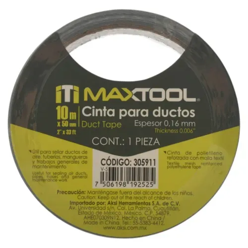 Cinta Para Ducto 10 Mt Mx
