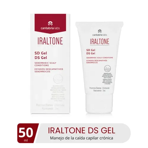 Gel regulador Iraltone SD calmante seborreico - 50 ml