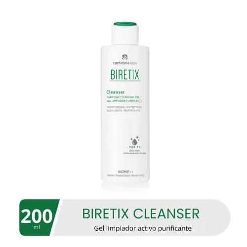 Gel limpiador Biretix exfoliante - 200 ml