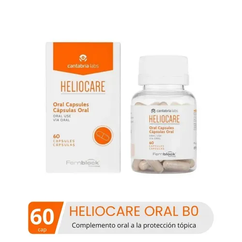 Suplemento oral Heliocare Oral B0 - 60 cápsulas
