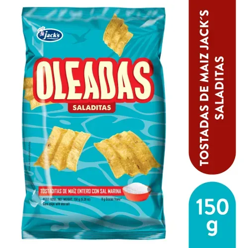 Oleadas Saladitas Jacks 10 Uds 150g