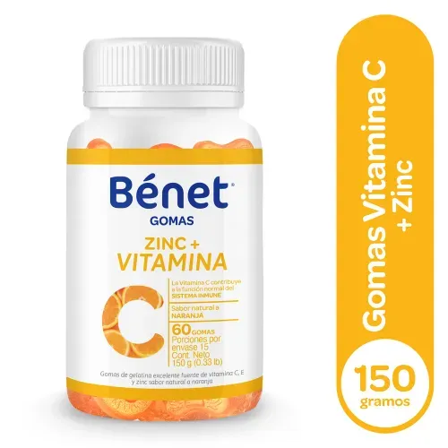 Gomas Bénet Zinc + Vitamina C - 150 g