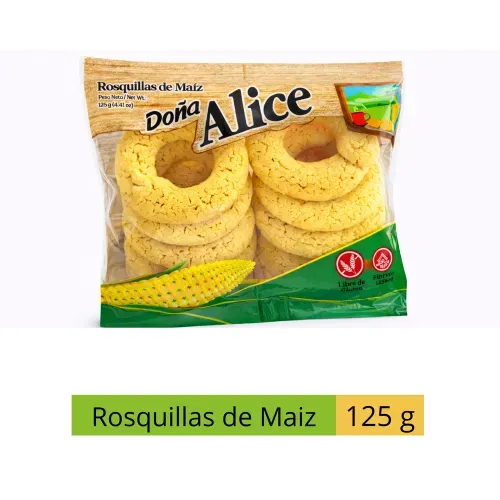 Rosquilla De Maíz Doña Alice 10 Uds - 125g