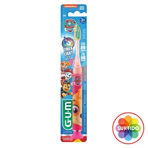 Cepillo Paw Patrol Con Tiempo Luz 1 Unidad