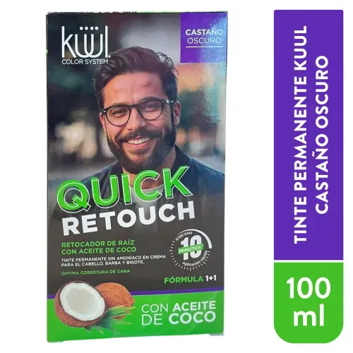 Kuul Quick Retouch Castano Oscuro 100ml