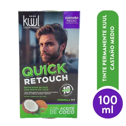 Kuul Quick Retouch Castano Medio 100ml