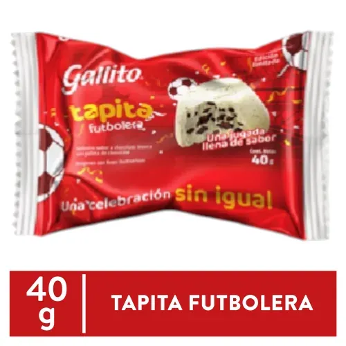 Tapita Futbolera 40g