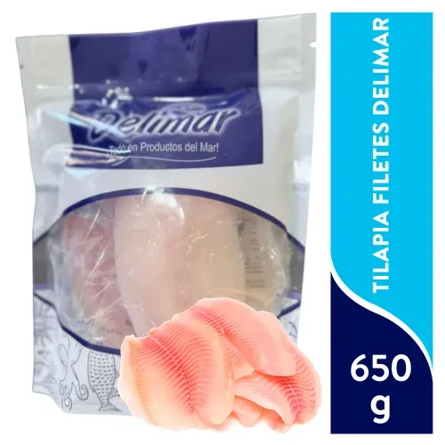 Tilapia Filetes Delimar 650g