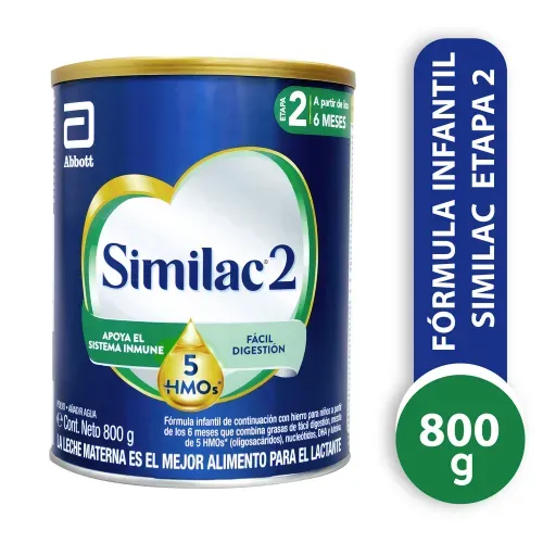 Fórmula Infantil Similac 2 Hmo - 800 g