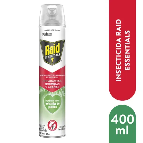 Insecti Aerosol Raid Essentials Ra 400ml