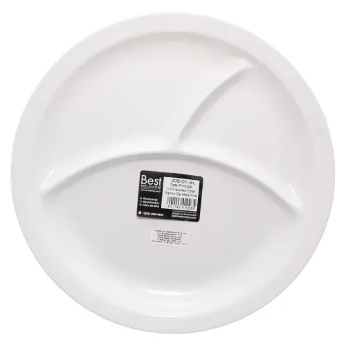 Plato Best Melamine 3 Divisiones