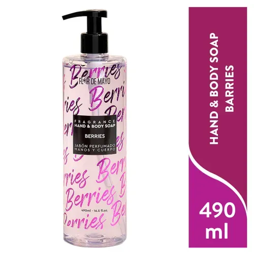 Hand Body Soap Berries Fdm Frag 490ml