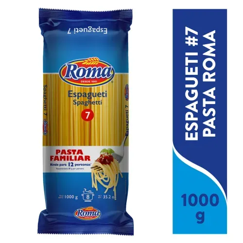 Pasta Espagueti Roma No.7 - 1000 g