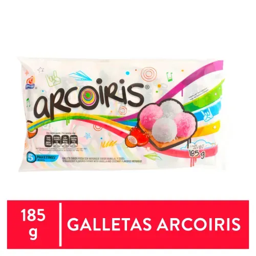 Galleta Gamesa Arcoiris 5 Pack 185 g