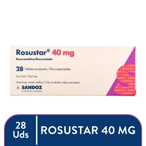 Rosustar 40mg x 28 Tabs
