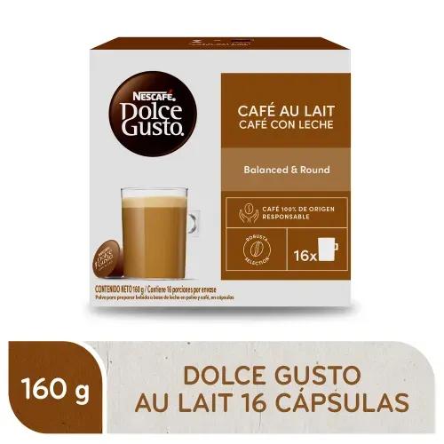 Café Nescafé Dolce Gusto Café Au Lait Caja 16 cápsulas - 160 g