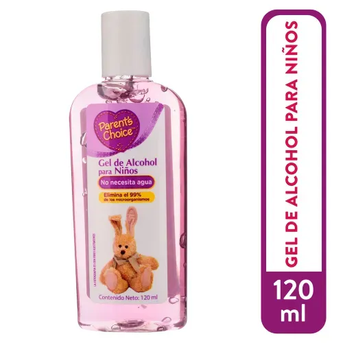 Alcohol Gel Parents Choice Para Niños -120 ml
