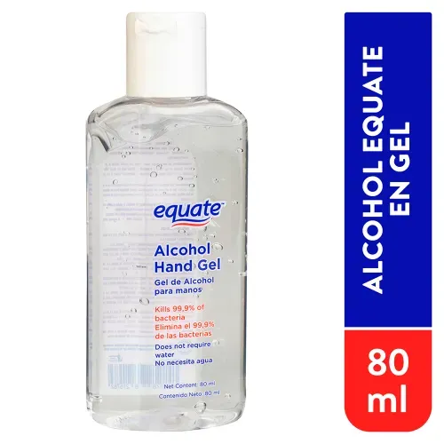 Alcohol Equate en gel para manos - 80 ml