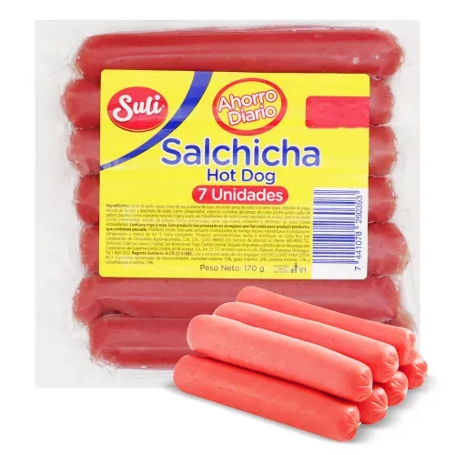 Salchicha Suli Hot Dog 7 Unidades - 170 g