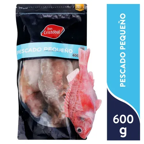 Pescado Don Cristóbal congelado pequeño - 600 g
